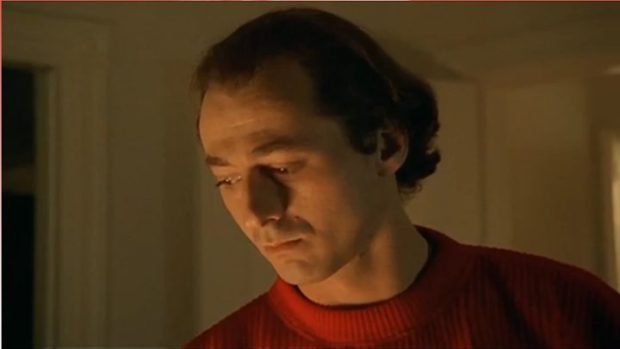 Image du célèbre comédien québécois Luc Picard dans le film <em>Doublures</em> de Michel Murray (image tirée du film, coll. filmsquebec.com)