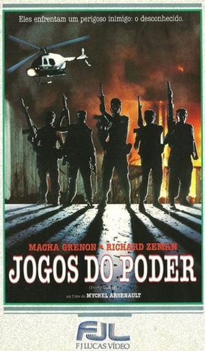 Jaquette VHS brésilienne du film Power Games