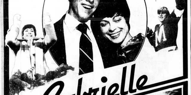 Pour le film Gabrielle, un encart publicitaire pleine page avait été publié dans La Presse le 19 avril 1980