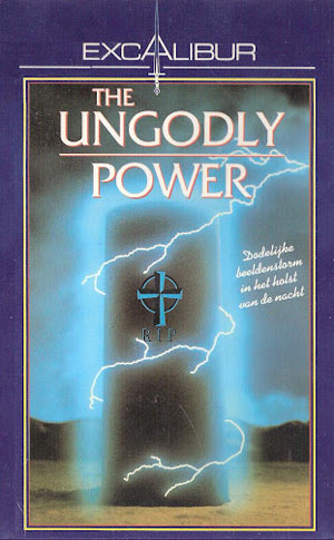 Image de la jaquette VHS belge du film Cursed (sous le titre The Ungodly Power)