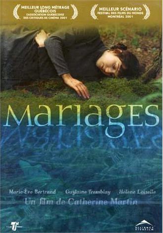 Affiche du film Mariages de Catherine Martin