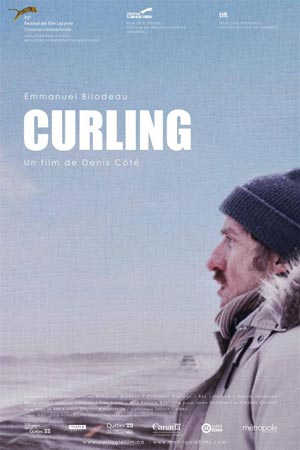 Affiche offcielle du film Curling de Denis Côté