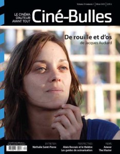 Couverture revue Ciné-Bulles vol.31 - no 1