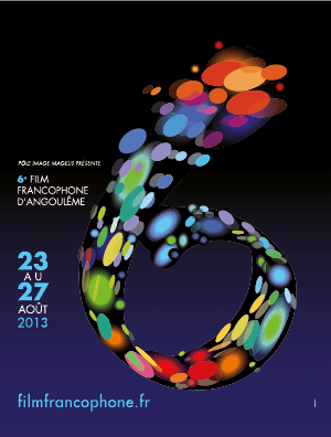 Affiche du Festival du film francophone d'Angoulème 2013