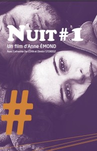 Couverture du dossier de presse français du film Nuit #1 d'Anne Émond