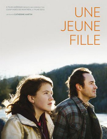 Pochette DVD du film Une jeune fille (Catherine Martin, 2013 - K-Films Amérique)