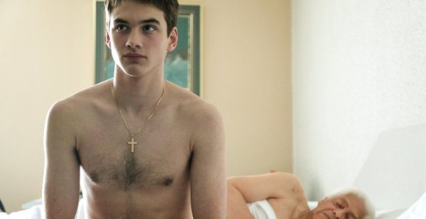 Pier Gabriel Lajoie (g.) et Walter Borden (d.) dans Gerontophilia (©New Real Films)