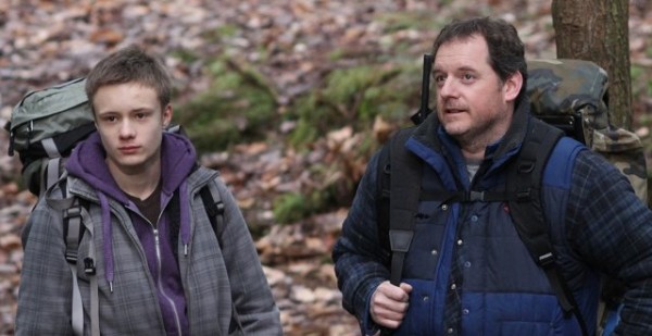 Paul Doucet et Antoine L'Écuyer dans le film La garde