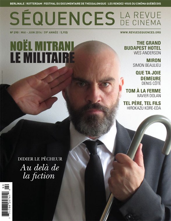 Image de la couverture de la Revue Séquences 290 (Le militaire de Noël Mitrani)