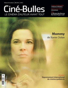 Couverture du numéro d'été 2014 de la revue Ciné-Bulles