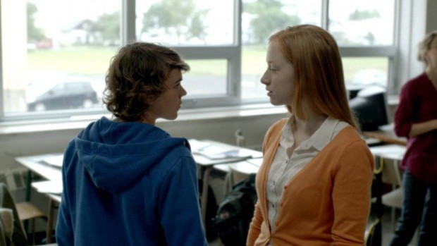 Images des deux jeunes comédiens Philomène Bilodeau et Zacharie Chasseriaud dans le film 2 temps 3 mouvements