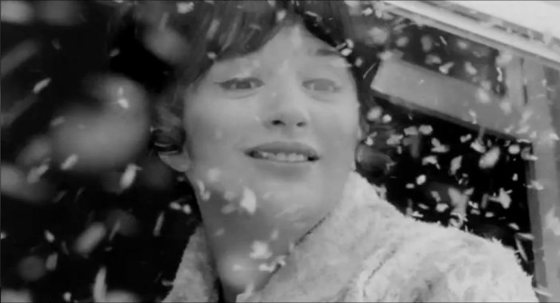 La comédienne Monique Joly dans le film La vie heureuse de Léopold Z (réal. Gilles Carle, 1965 - Source image : ONF)