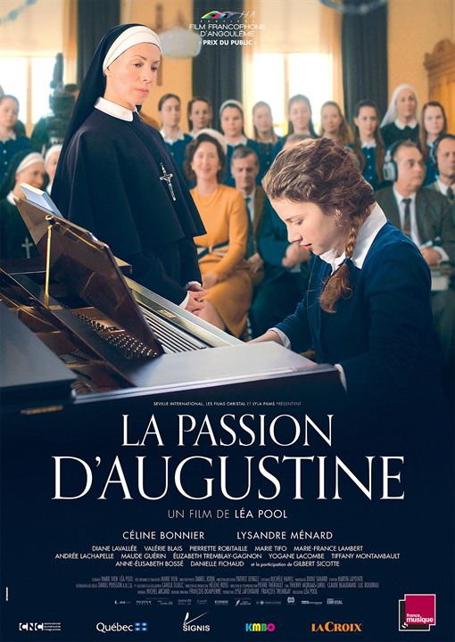 Affiche française du film La passion d'Augustine