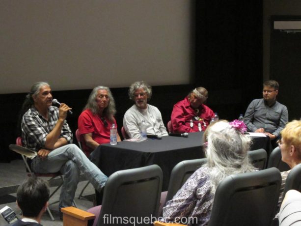 Image des participants au Panel Hochelaga Terre des Âmes - Présence autochtone 2017