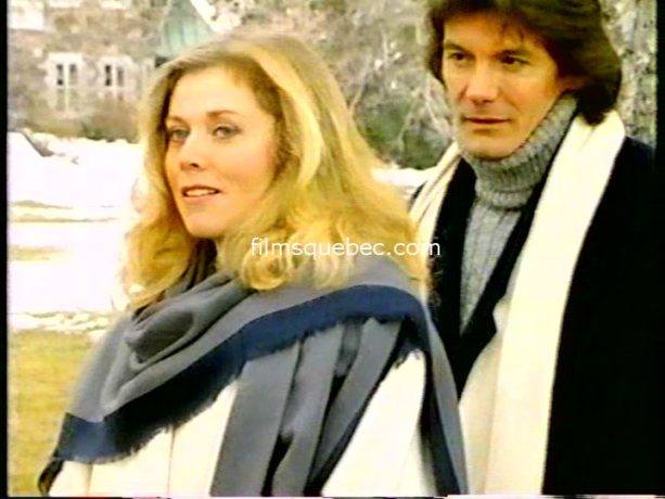 Jean LeClerc et Liliane Clune dans le film "La princesse à la robe grenat" (The Garnet Princess) de Danièle J. Suissa
