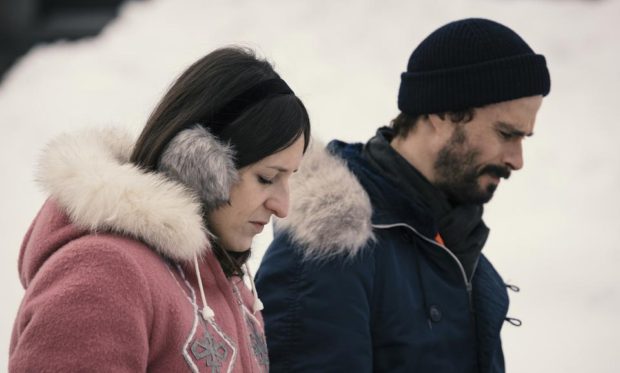 Les comédiens Anne-Élisabeth Bossé et Patrick Hivon dans La femme de mon frère de Monia Chokri