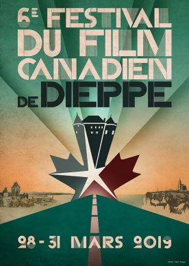 Affiche du Festival du film canadien de Dieppe 2019