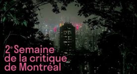 Visuel de la 2e Semaine de la critique de Montréal