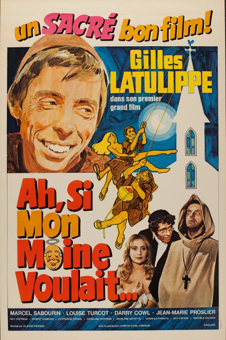 Affiche du film Ah! Si mon moine voulait... de Claude Pierson