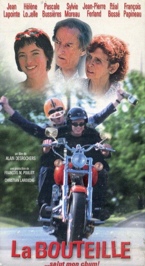 Jaquette VHS du film La bouteille d'Alain Desrochers