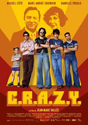 Affiche du film C.R.A.Z.Y. de Jean-Marc Vallée (2005 - Cirrus - TVA Films)