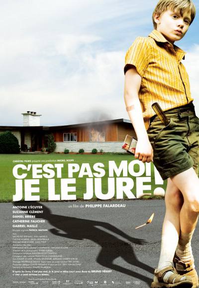 Affiche du Film C’est pas moi, je le jure! (Philippe Falardeau 2008, ©Christal Films)