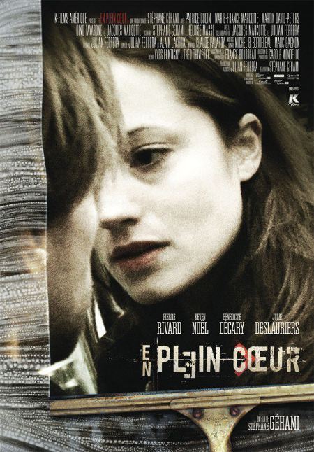 Affiche du film En plein coeur de Stéphane Géhami (dist. K-Films Amérique)