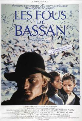 Affiche québécoise du film Les fous de bassan (Simoneau, 1986, Alliance)