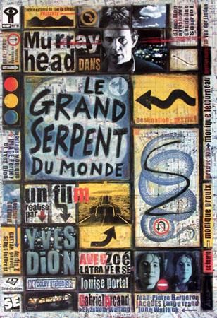 Affiche du film Le grand serpent du monde