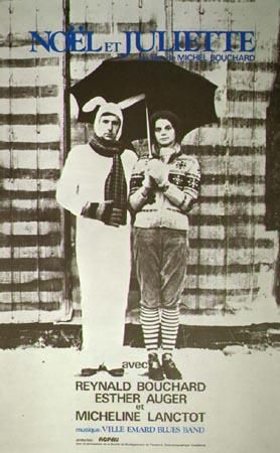 Affiche du film Noël et Juliette (M. Bouchard, 1973 - Coll. Cinémathèque québécoise)