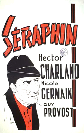 Affiche du film Séraphin de Paul Gury (Coll. Cinémathèque québécoise)