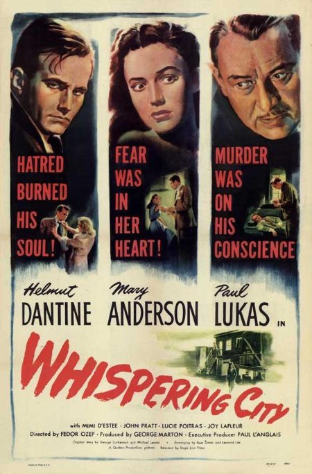 Affiche du film Whispering City (la version anglaise du film La forteresse)