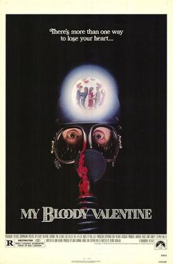Affiche alternative du film My Bloody Valentine (George Mihalka, 1981)