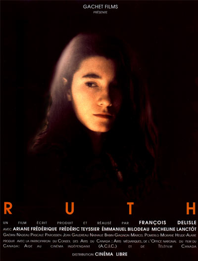 Affiche du film Ruth de François Delisle (Coll. personnelle)
