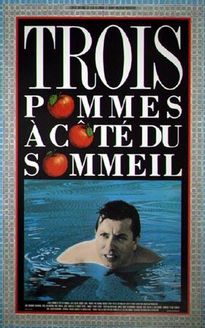 Affiche du film Trois pommes à côté du sommeil de Jacques Leduc (Coll. Cinémathèque Québécoise)