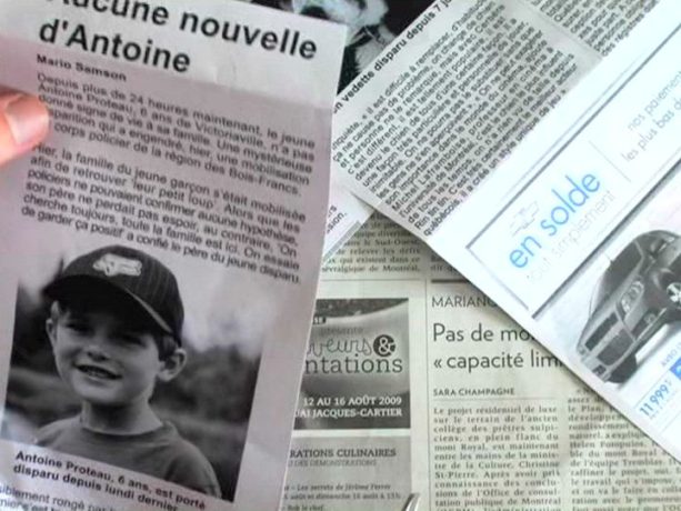 Les ombres électriques - Des nouvelles inquiétantes concernant la disparition d'un jeune de la région - Capture d'écran ©filmsquebec.com