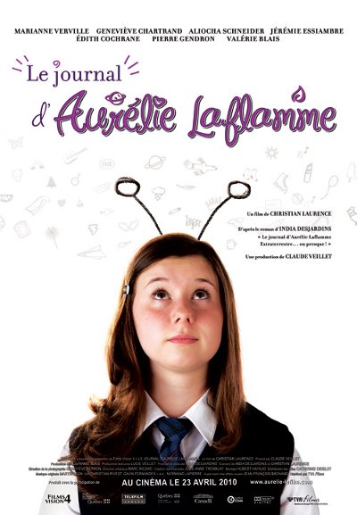 Affiche de Journal d’Aurélie Laflamme, Le – Film de Christian Laurence