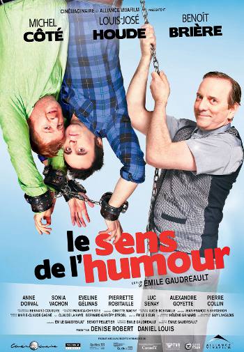 Affiche du film Le sens de l'humour d'Émile Gaudreault (© Alliance Vivafilm)