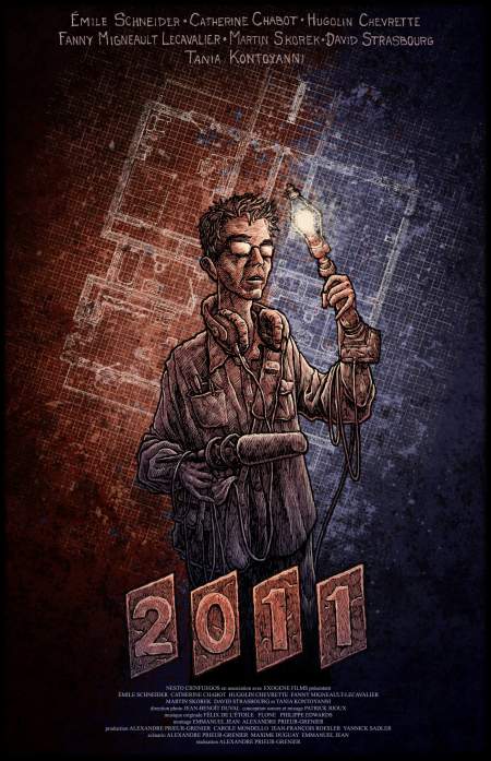 Affiche du long métrage indépendant "2011" d'Alexandre Prieur Grenier (2020)