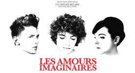 Bannière pub pour le film Les amours imaginaires