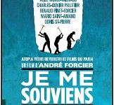 Encart pub pour la sortie du film Je me souviens