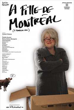 Affiche du film La fille de Montréal de Jeanne Crépeau (©Box Films)