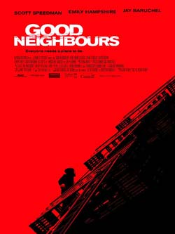 Affiche du thriller québécois Good Neighbours de Jacob Tierney