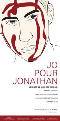 Affiche finale du film Jo pour Jonathan de Maxime Giroux