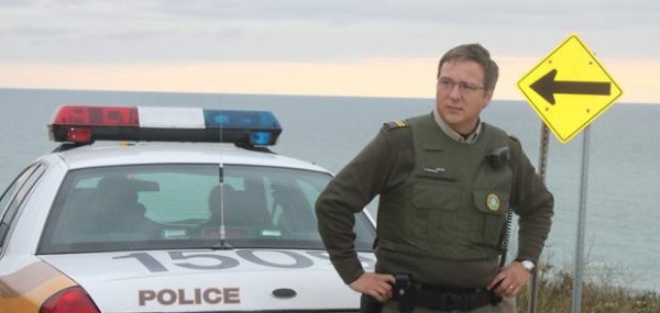 Pierre-François Legendre en tournage pour La peur de l'eau