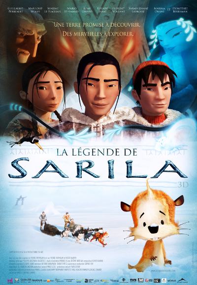 Affiche du film d'Animation en 3D La légende de Sarila