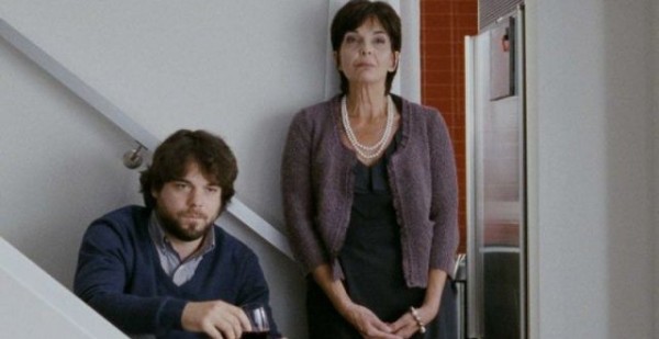 Micheline Bernard et Pierre-Luc Brillant dans La mise à l'aveugle de Simon Galiero