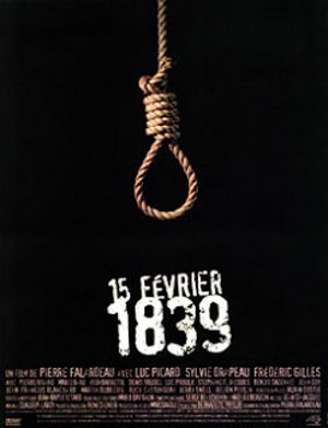 Affiche du film 15 fevrier 1839