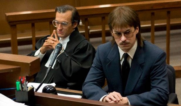 Marc-André Grondin et Martin Dubreuil dans l'Affaire Dumont (Podz, 2012)