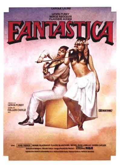 Affiche du film Fantastica de Gilles Carle (1980 - Films Mutuels)